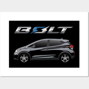 Bolt EV Premier Slate Gray Metallic Posters and Art